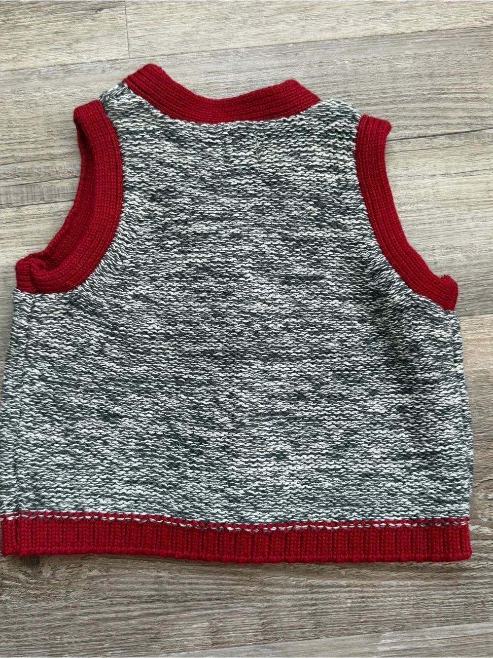 Baby Gap Teddy Bear Knit Sweater Vest NWT 3-6M